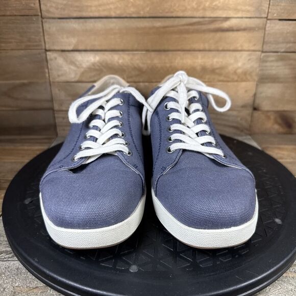 ABEO Womens Sz 6 Addie Casual Sneaker Shoes 2321 Blue Lace Up Low Top - Picture 2 of 10